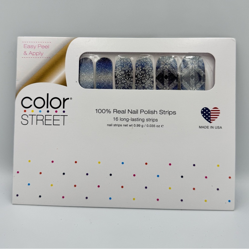 Color Street Easy Peel & Stick Polish Strips “Good Chill To All”